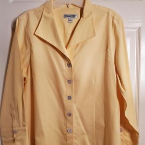 Coldwater Creek yellow blouse